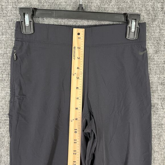 Nike Pants Womens Extra Small‎ Black Cropped Running Jogging Gym Studio Yoga - Picture 9 of 11